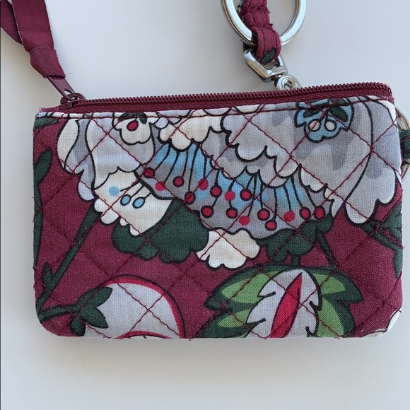 Vera Bradley small wallet with lanyard - Picture 2 of 4